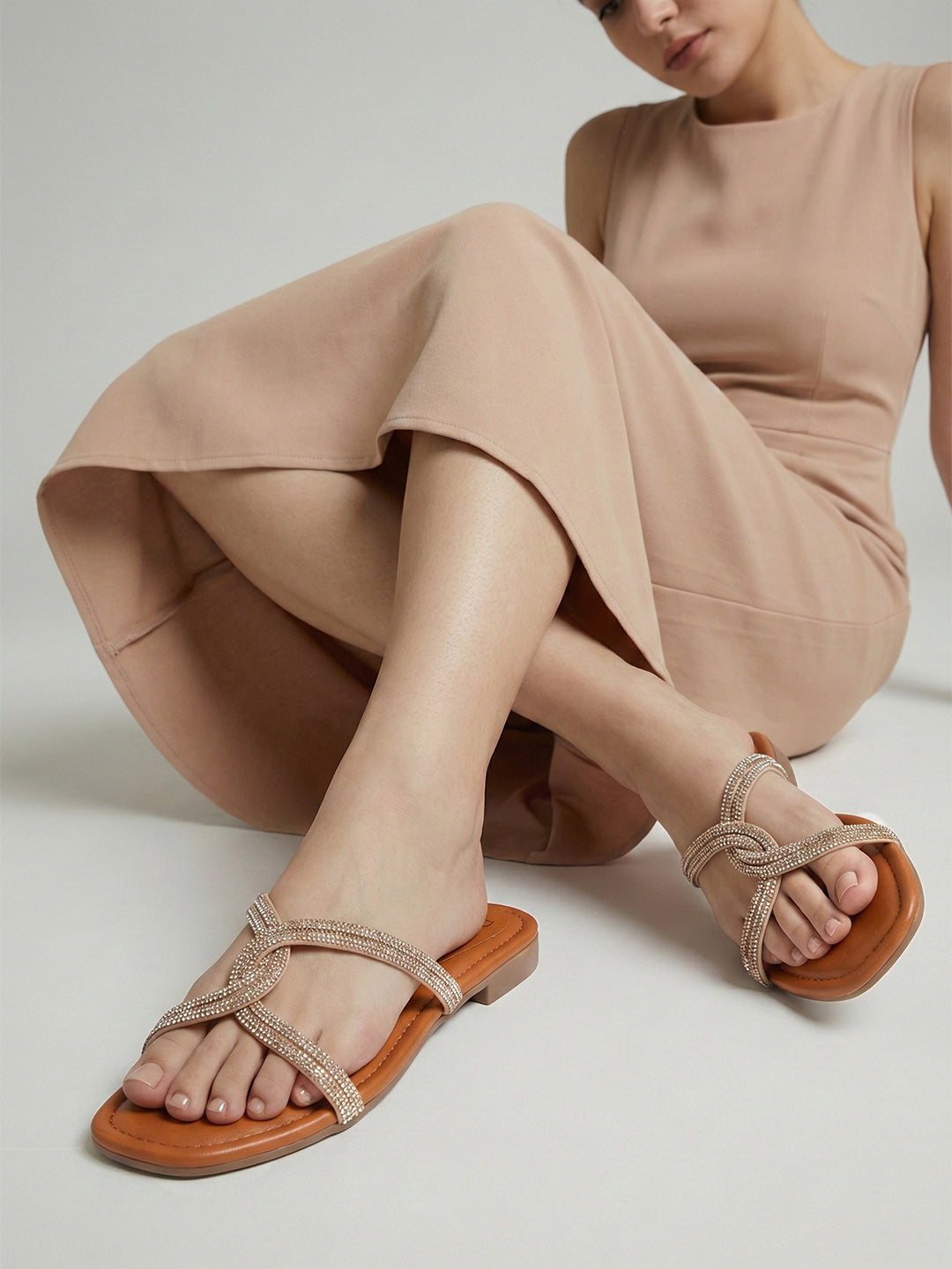 Twist Flat - Rose Gold