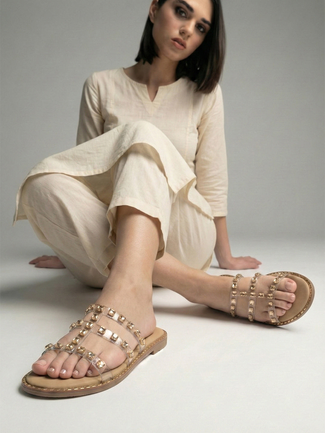 Gemstone Flat - Golden
