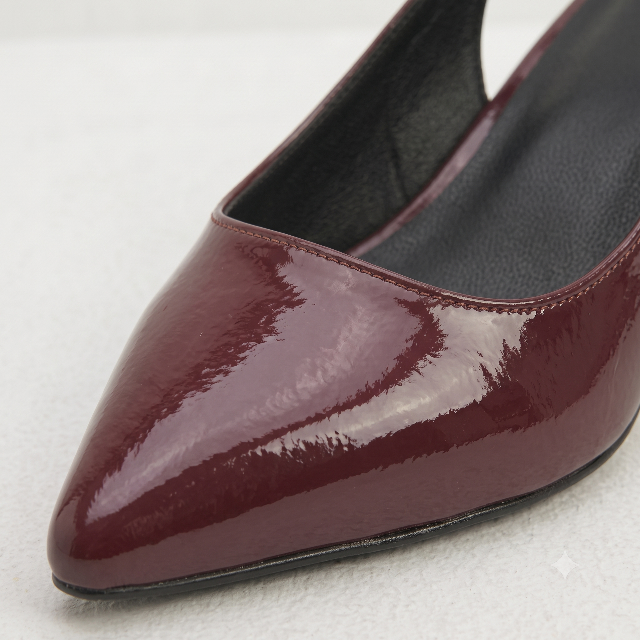 Siren Slingback - Burgundy