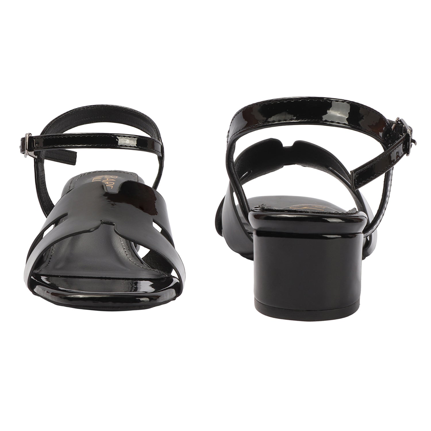 H-Buckle Sandal - Black