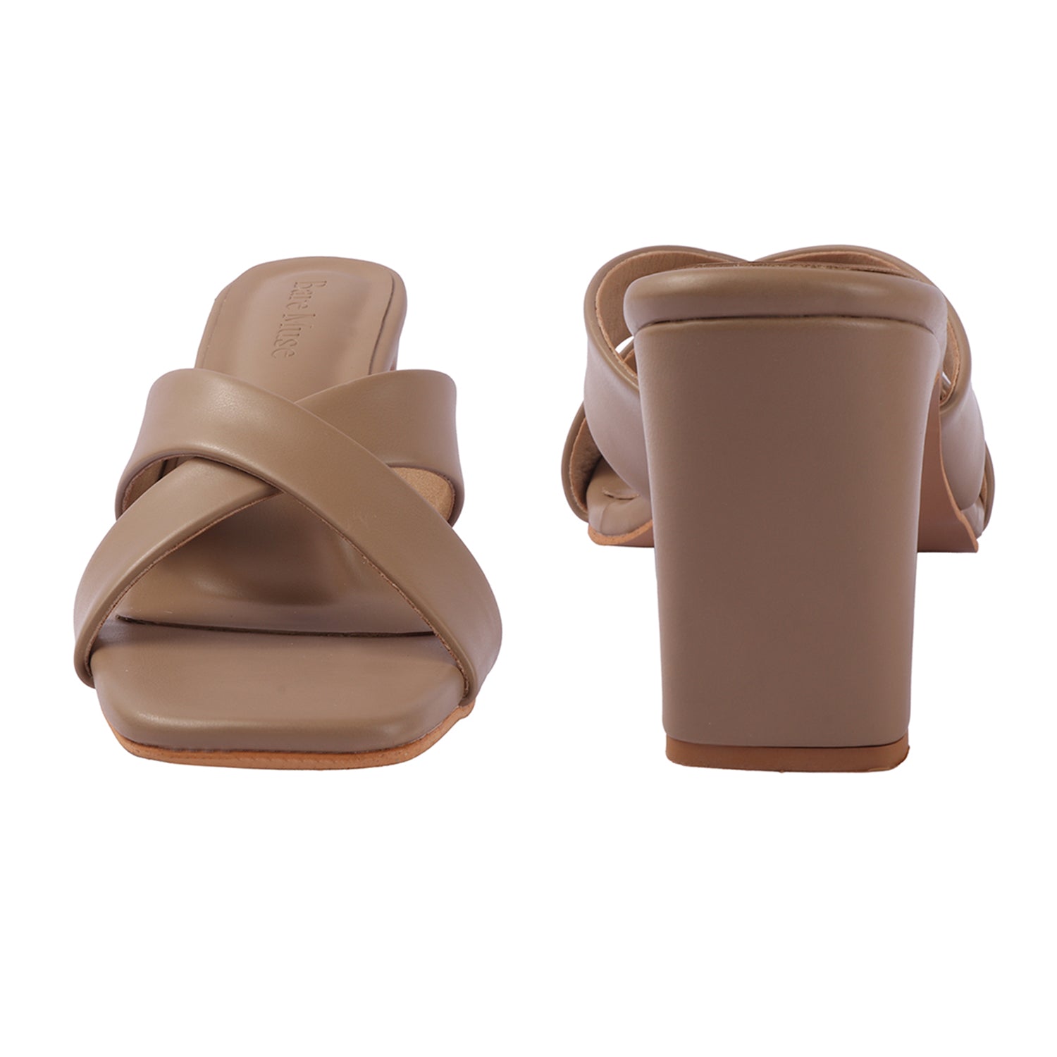 Gaze Blade Heel - Nude