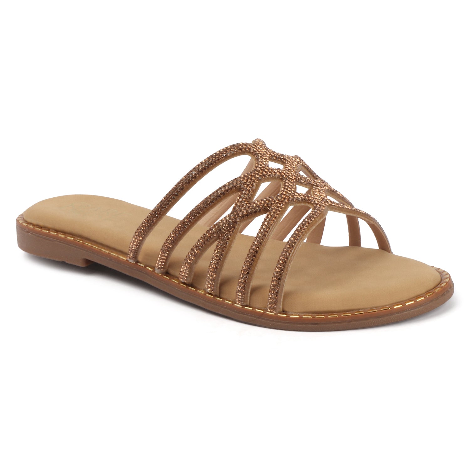 Glitz Web Flat - Bronze