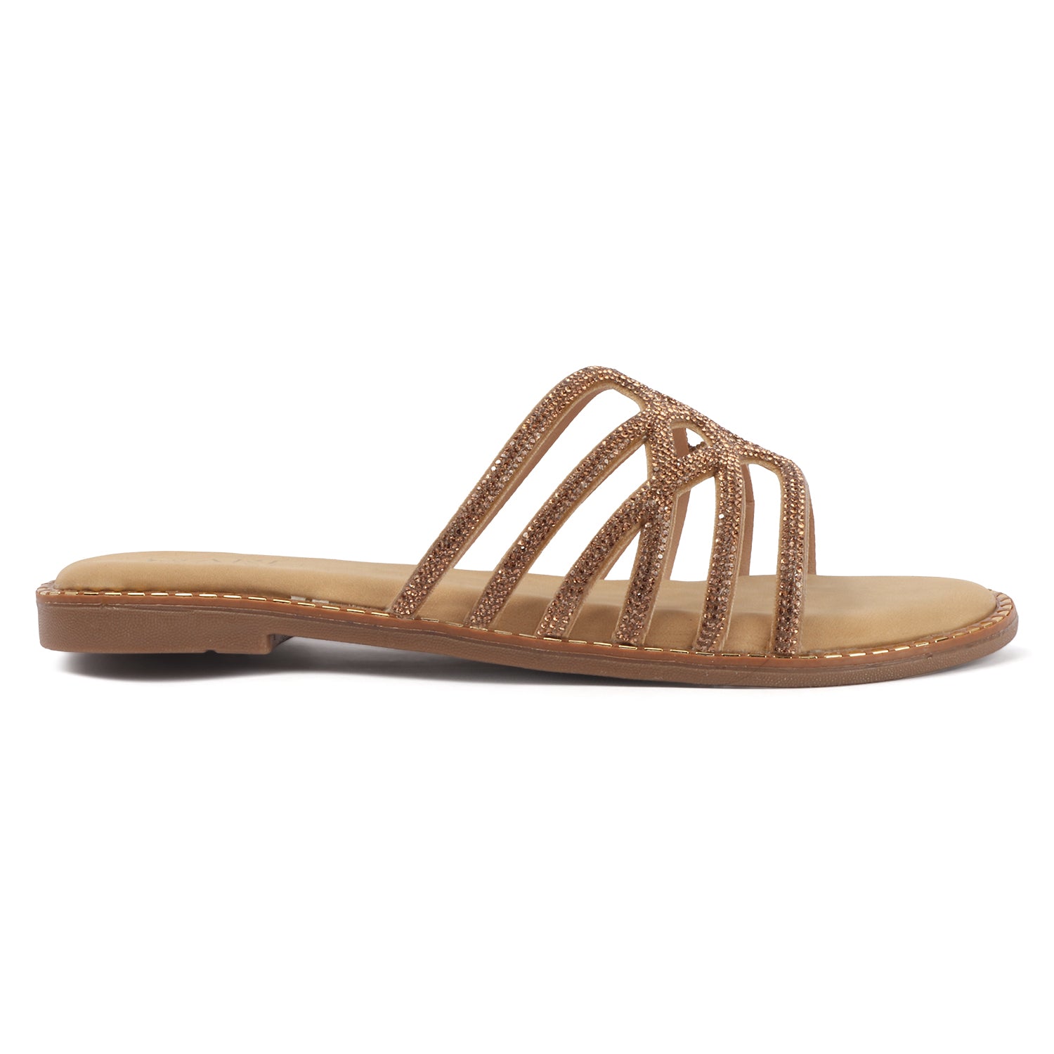 Glitz Web Flat - Bronze