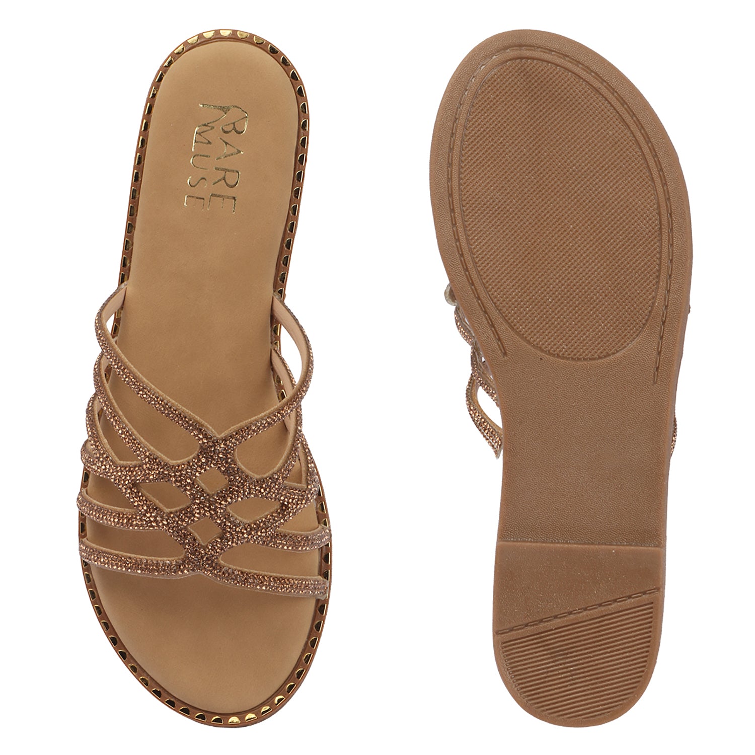 Glitz Web Flat - Bronze