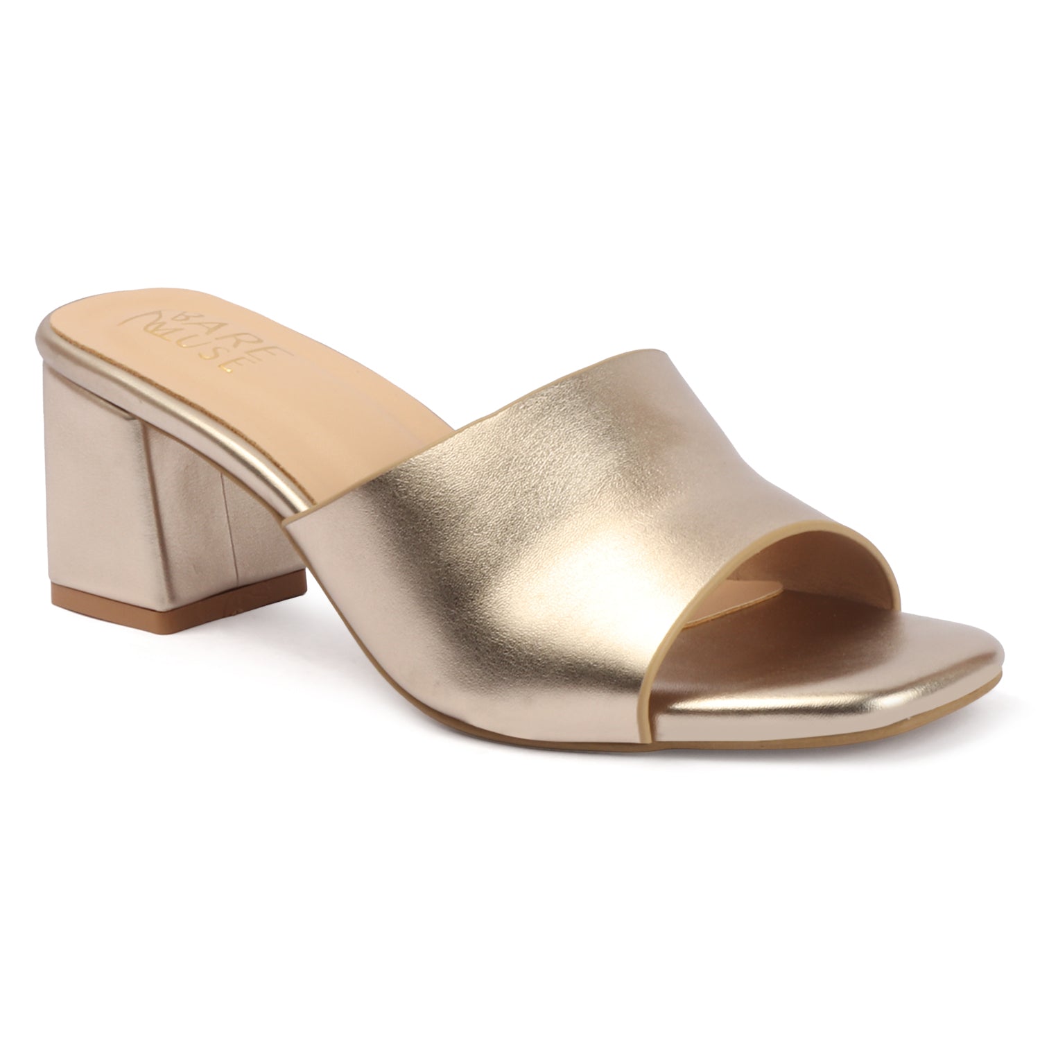 Block Mules - Golden
