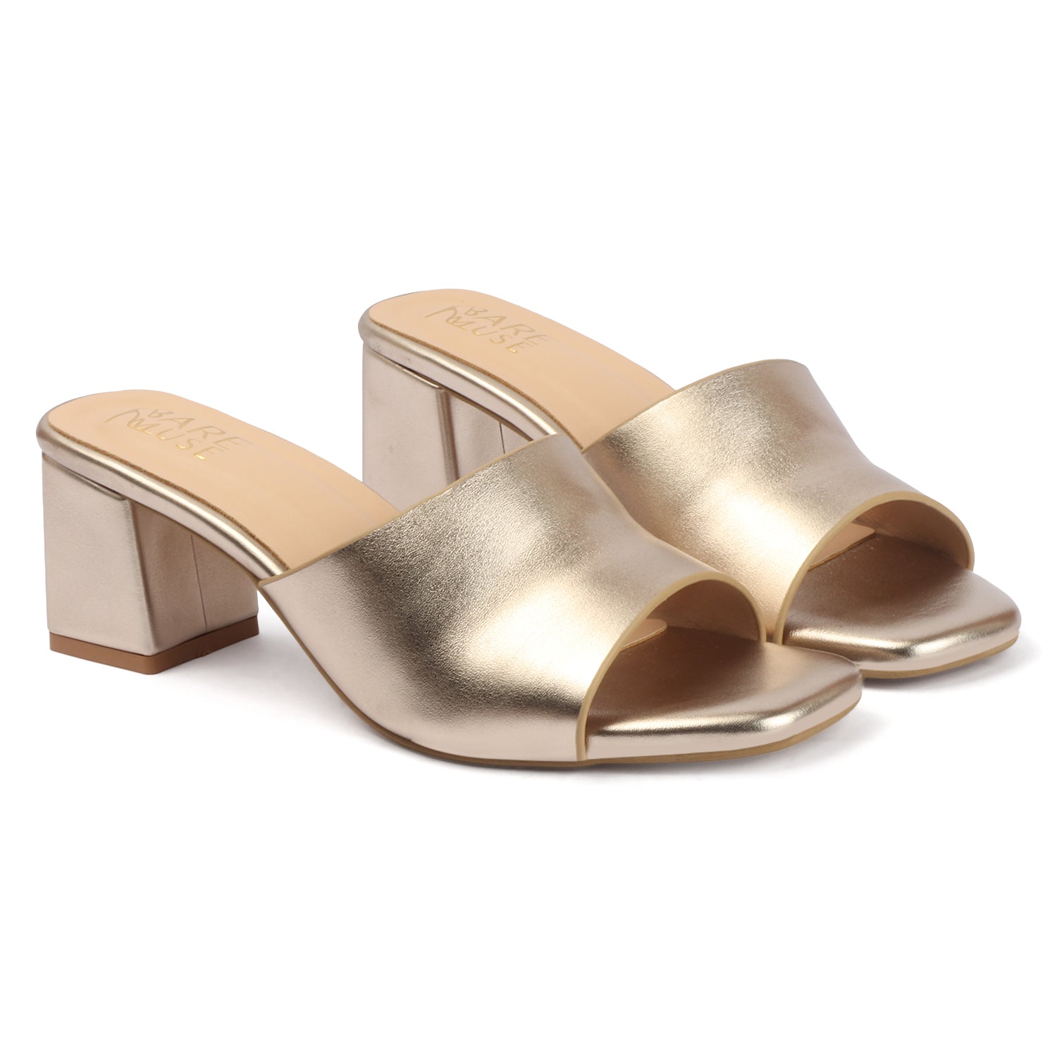 Block Mules - Golden