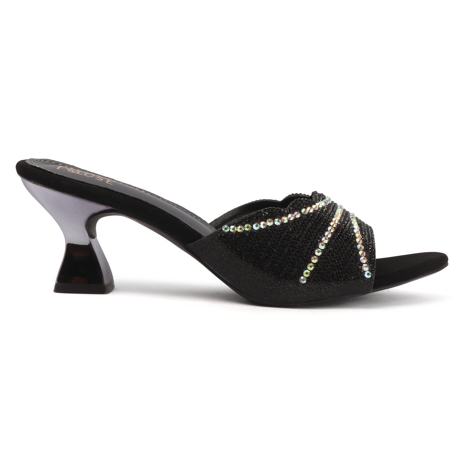 Drizzle Heel - Black