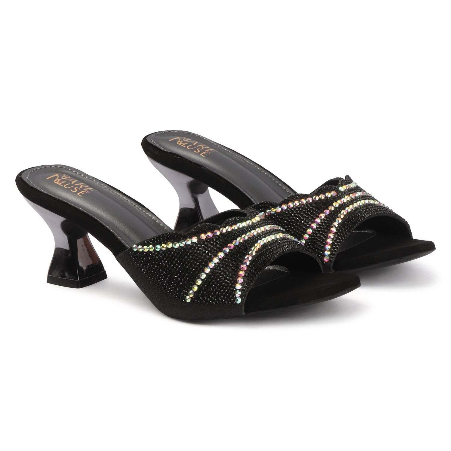 Drizzle Heel - Black