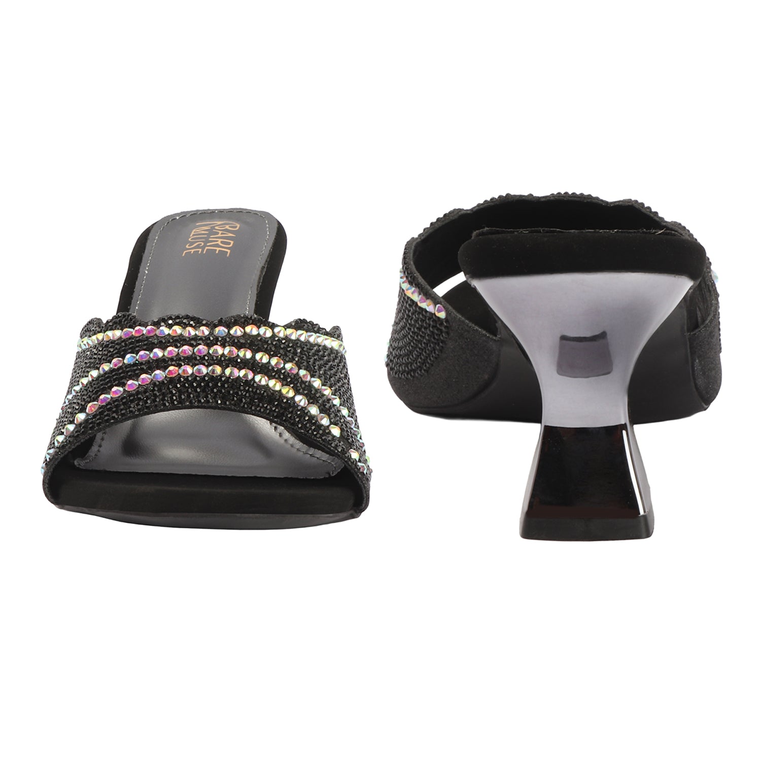 Drizzle Heel - Black