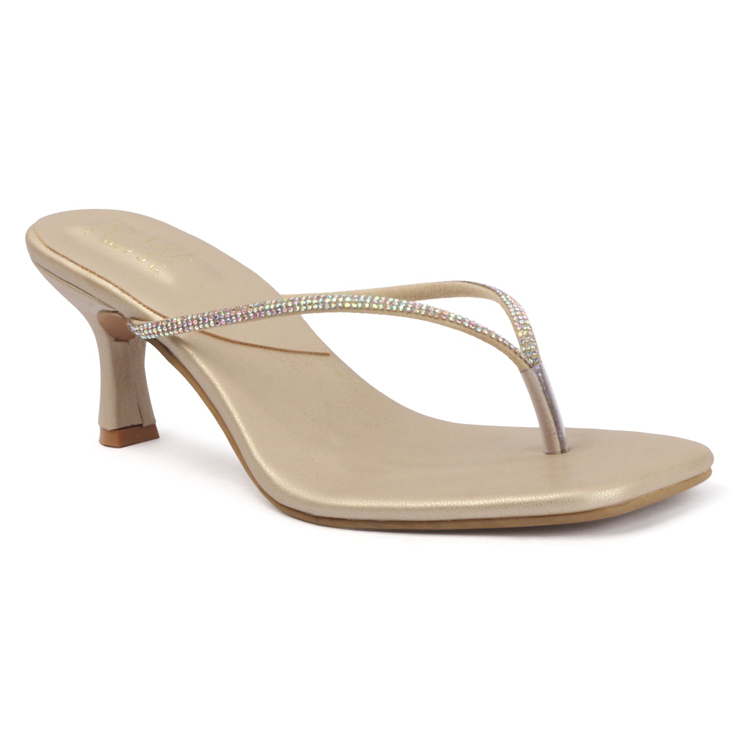 Dusk String Heel - Cream