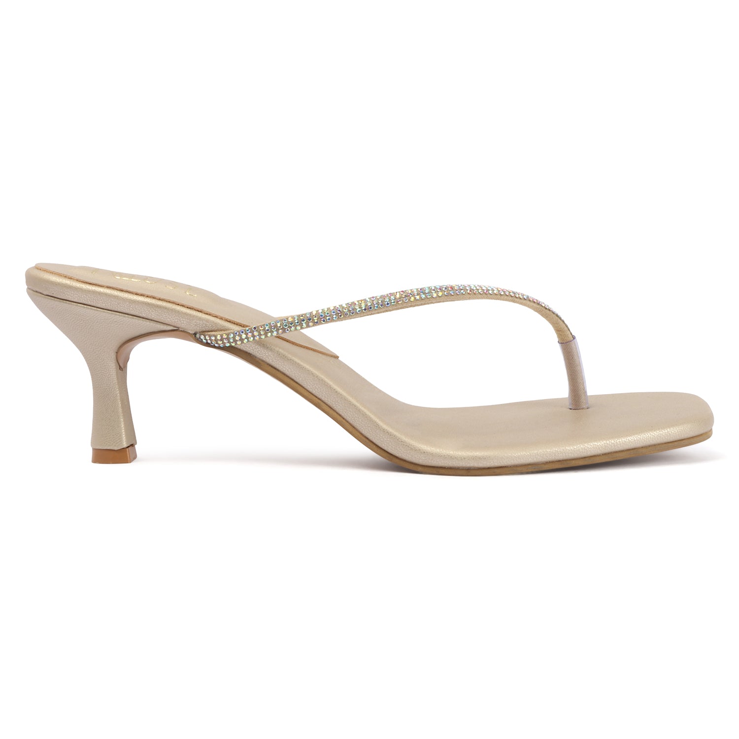 Dusk String Heel - Cream