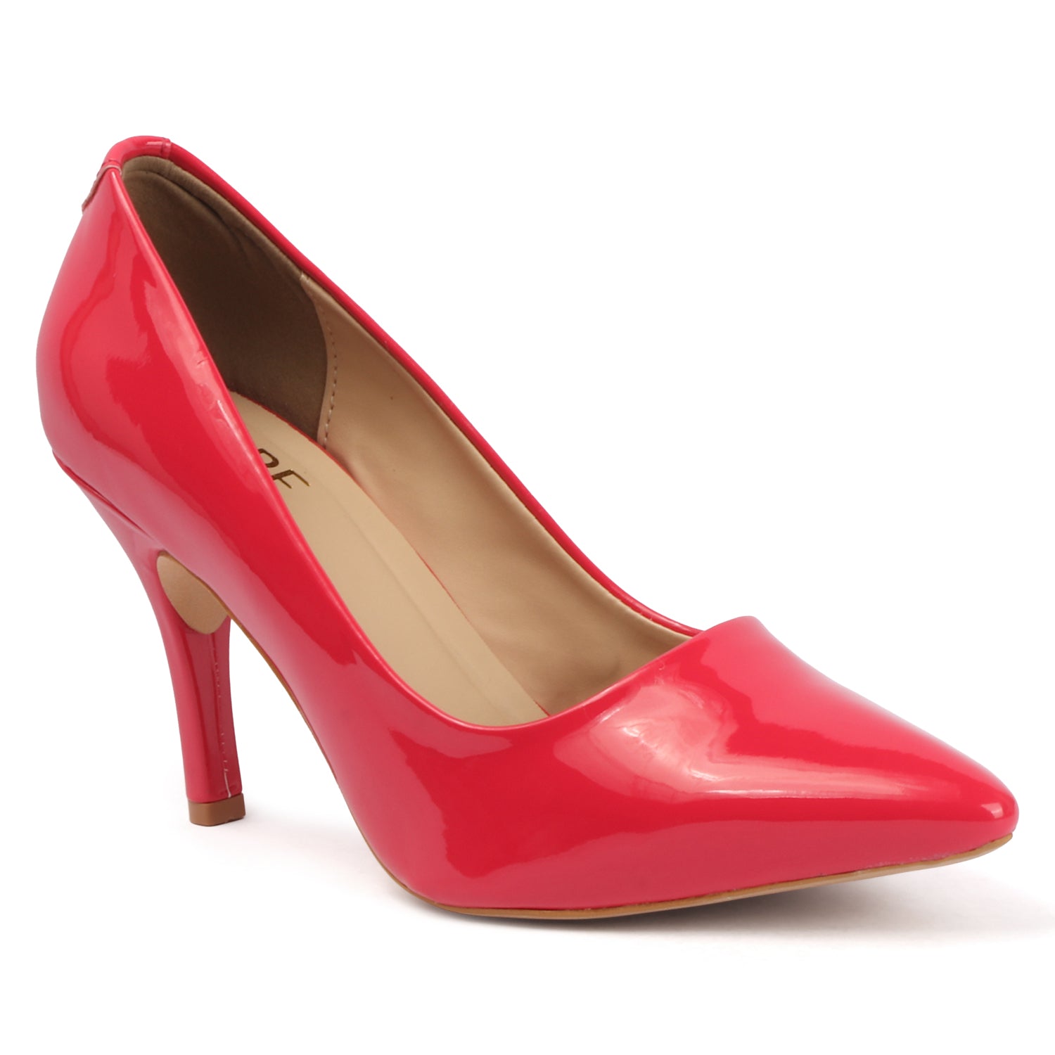Glazed Pump - Red
