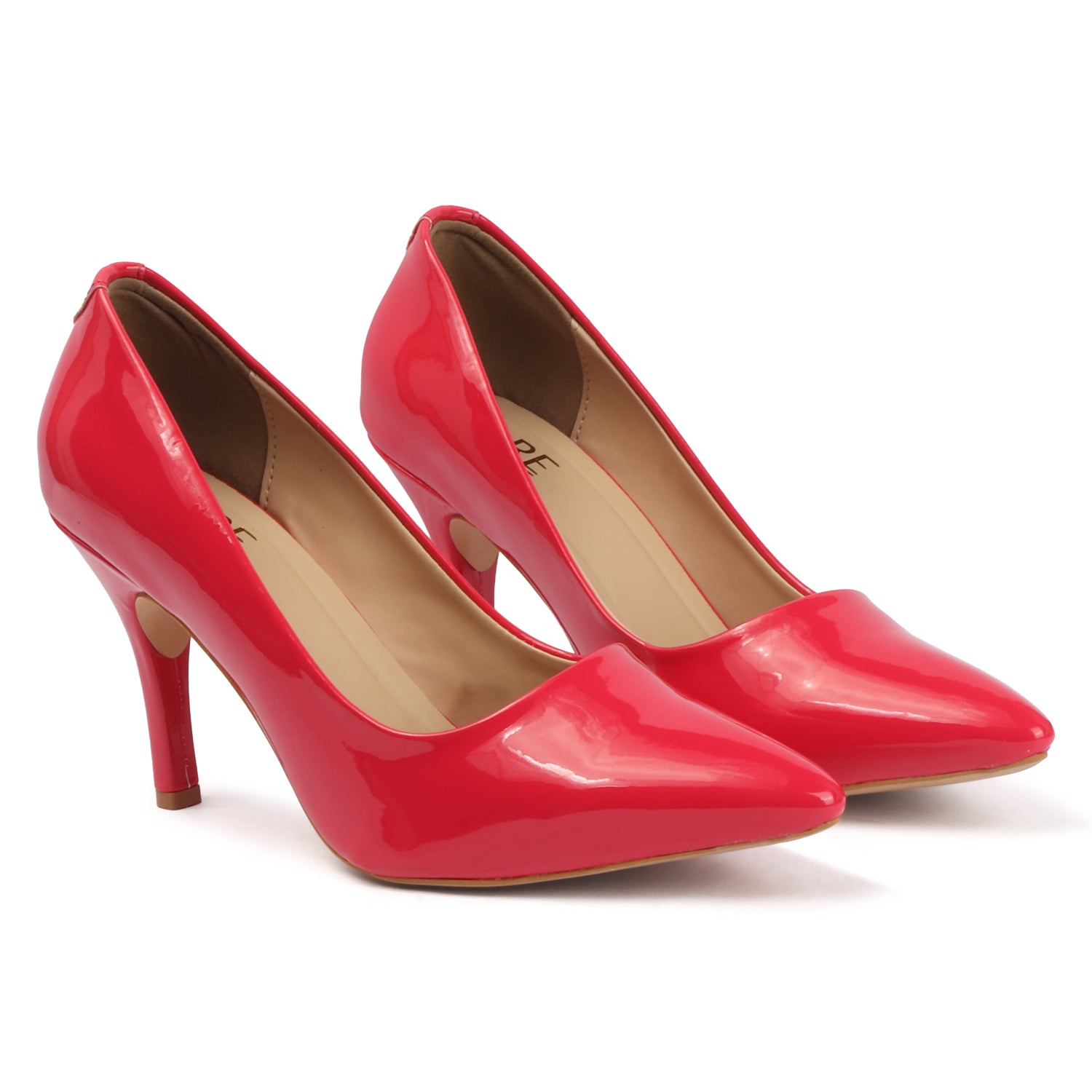 Glazed Pump - Red
