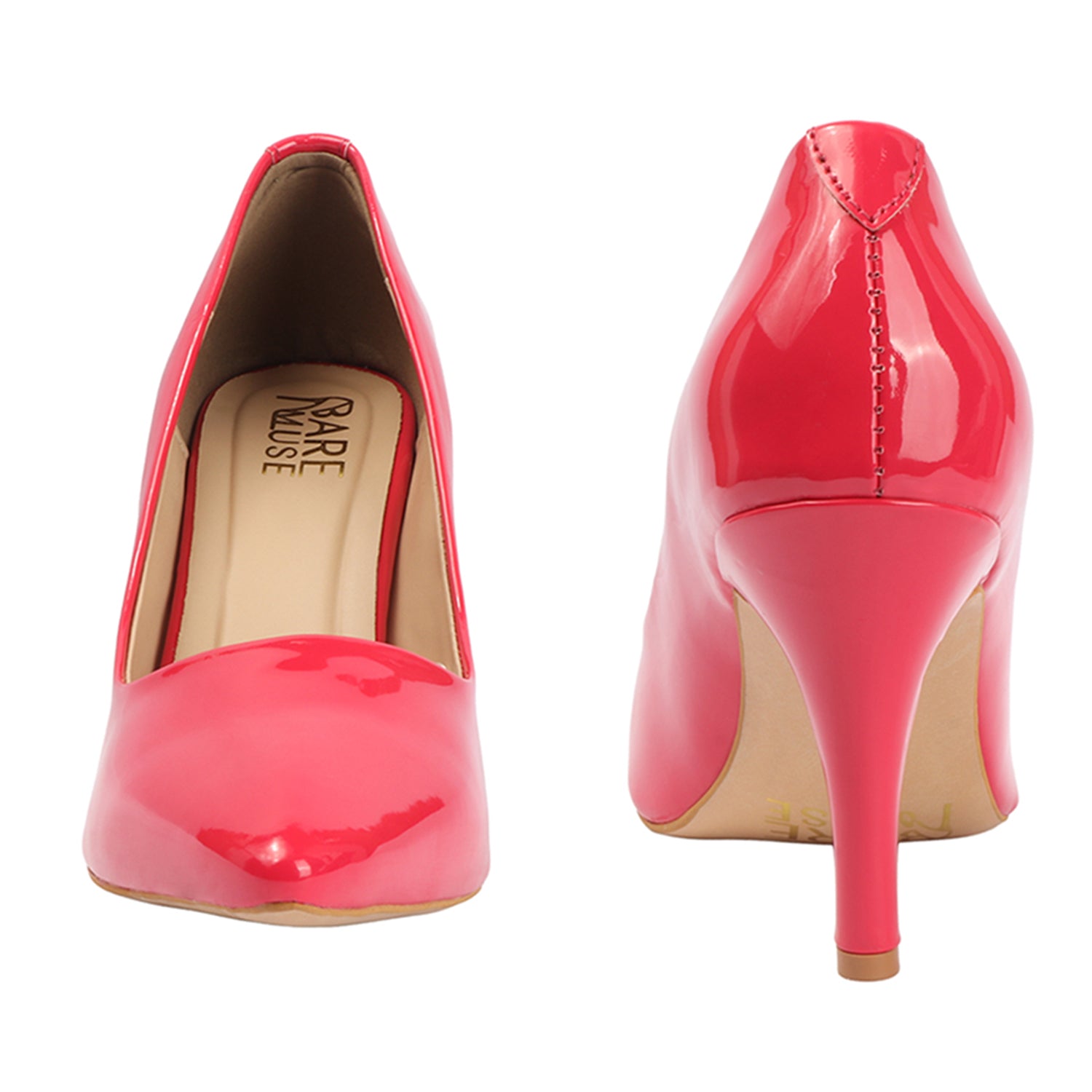 Glazed Pump - Red