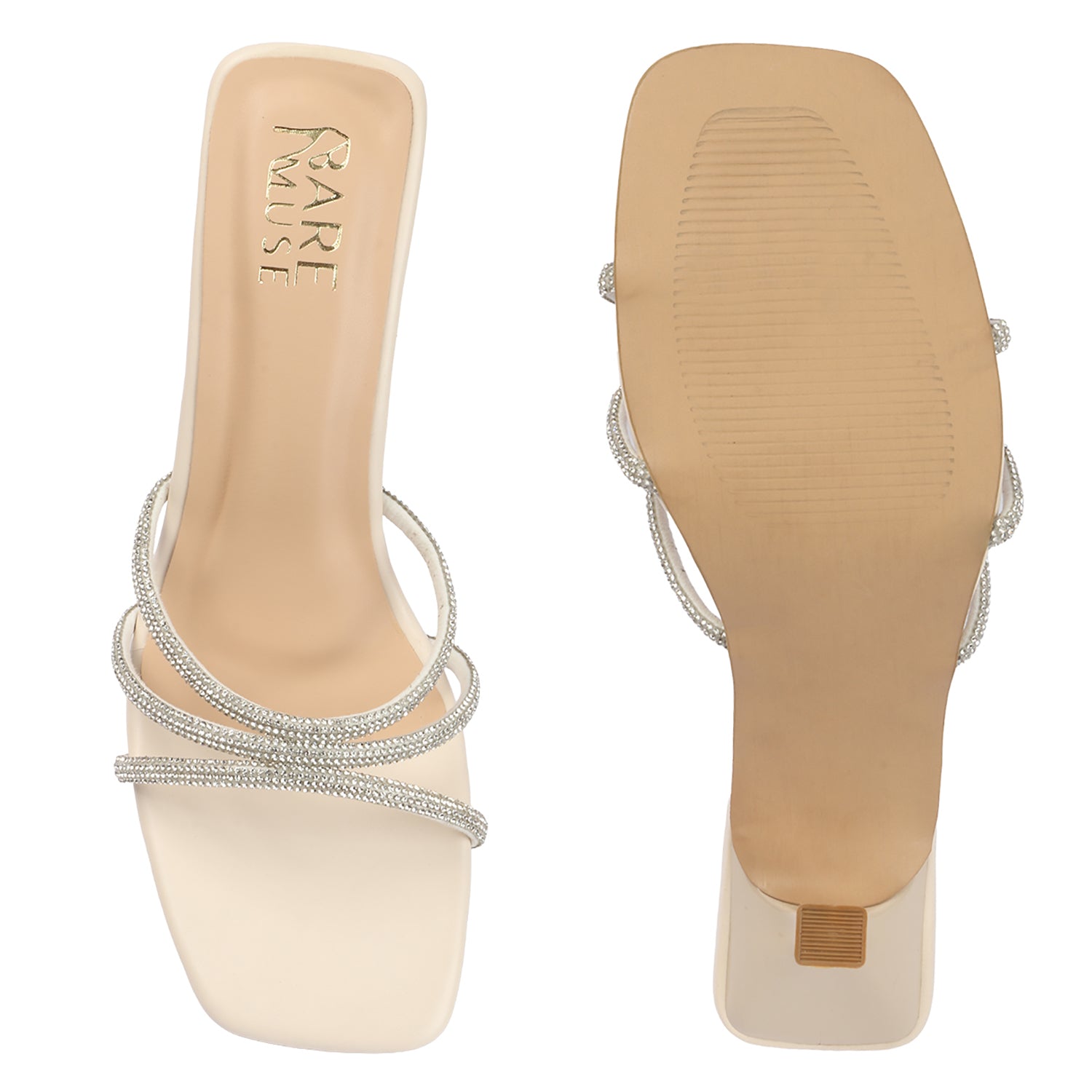 Triple Spark Heel - Cream