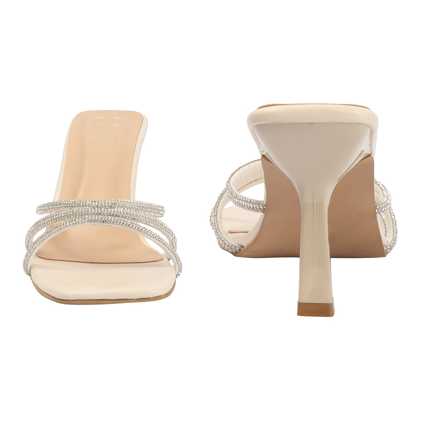 Triple Spark Heel - Cream