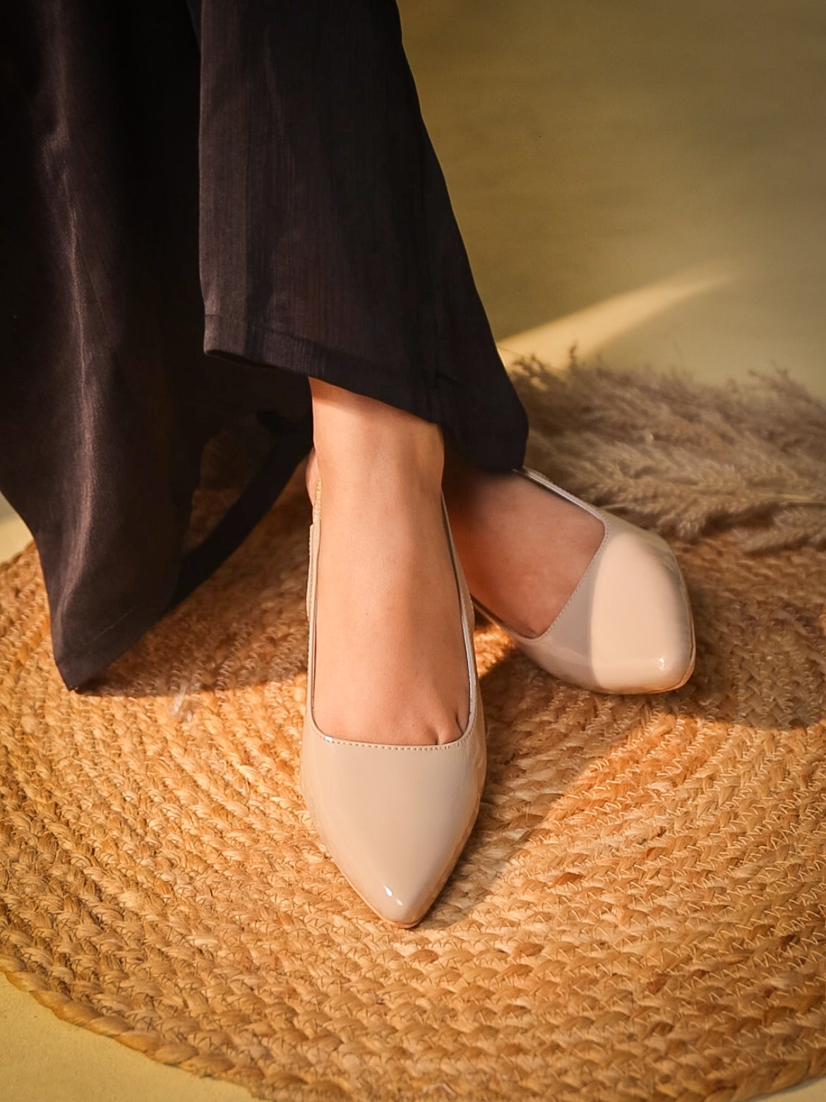 Siren Slingback - Beige