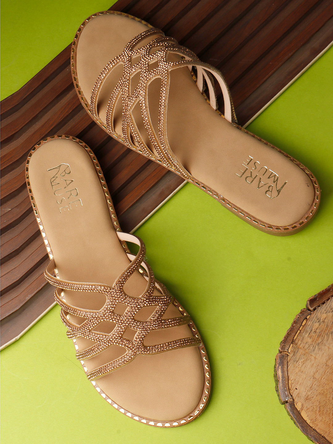 Glitz Web Flat - Bronze