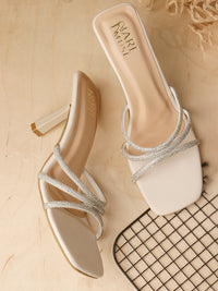 Triple Spark Heel - Cream