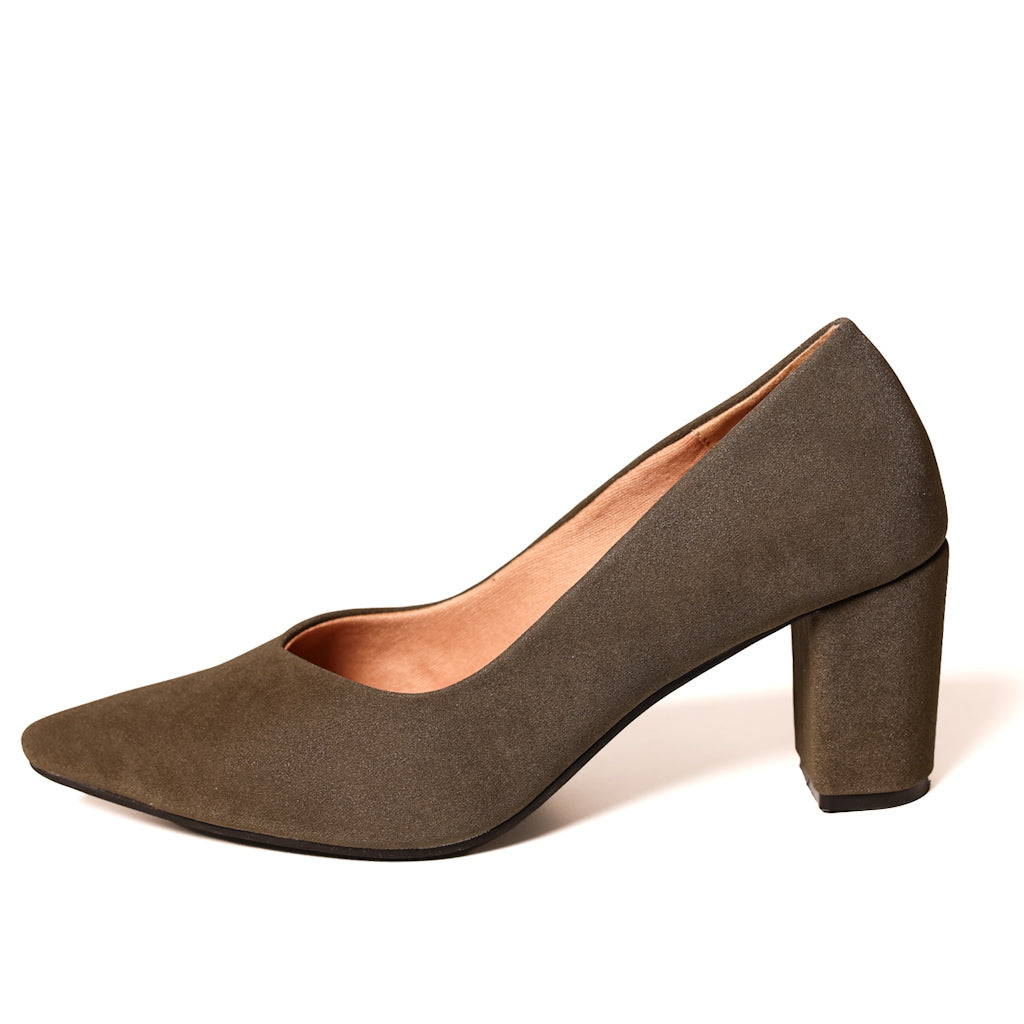 Hush Suede - Olive