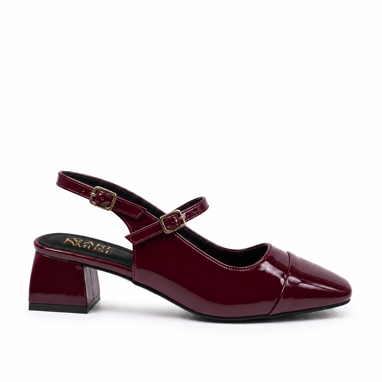 Classic Mary Janes - Burgundy