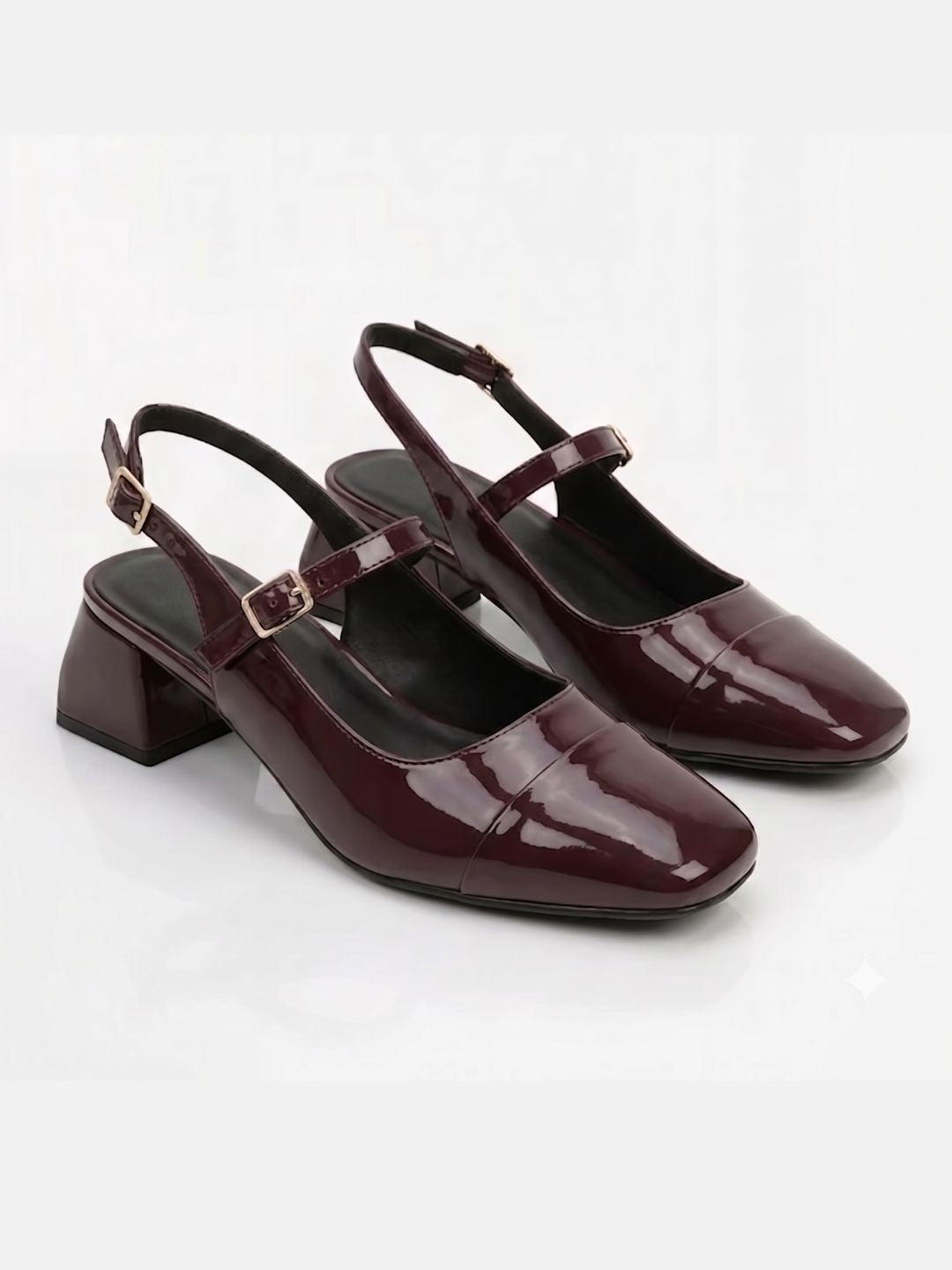 Classic Mary Janes - Burgundy
