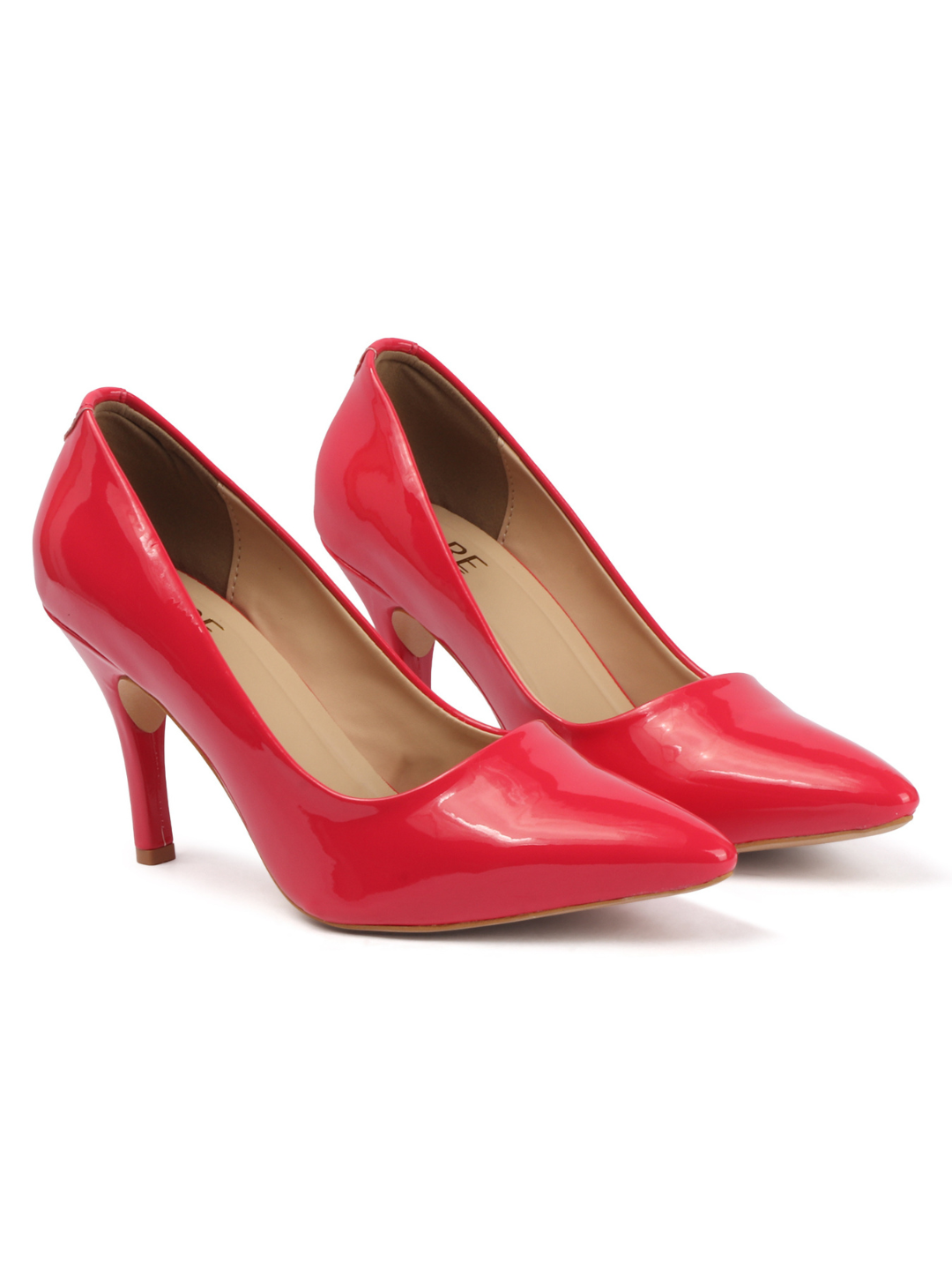 Glazed Pump - Red