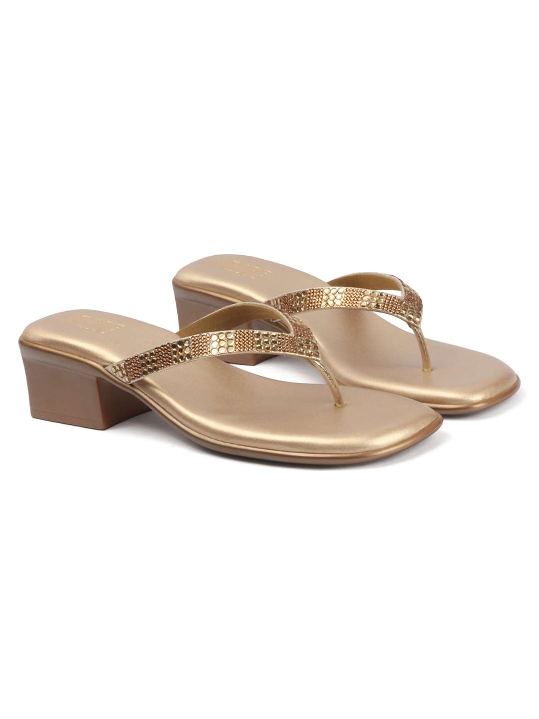 Pavé Heel - Gold