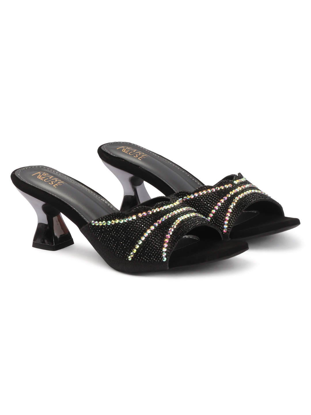 Drizzle Heel - Black