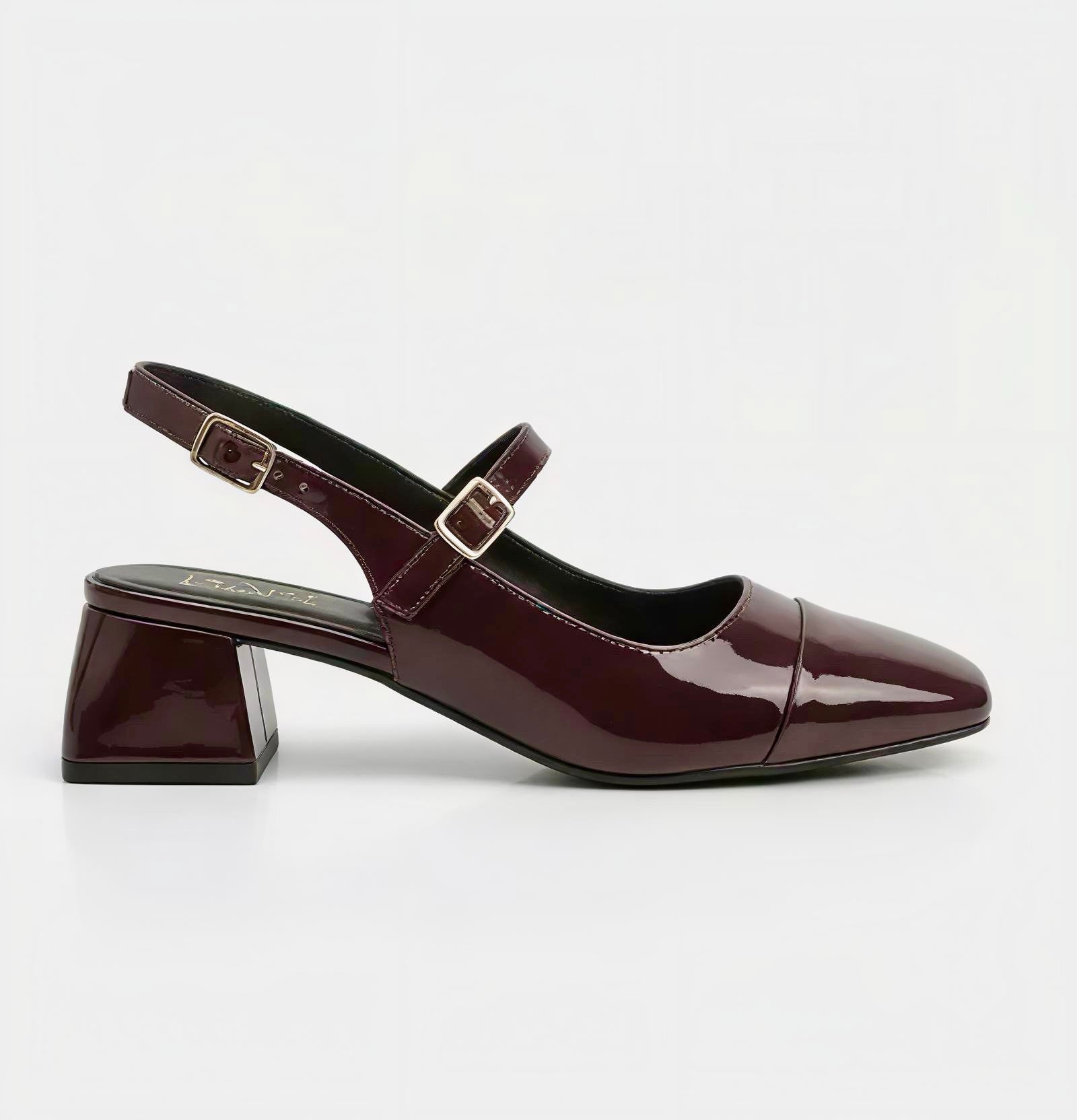 Classic Mary Janes - Burgundy