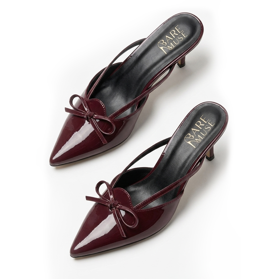Bow Down - Burgundy